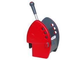 PRESSE MEIKO  grau / rot, Presse für Fahrwagen - Scheitlin Papier PRESSE MEIKO  grau / rot, Presse für Fahrwagen