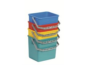 REINIGUNGSZUBEHÖR MEIKO  Eimer 6 Liter eckig, blau