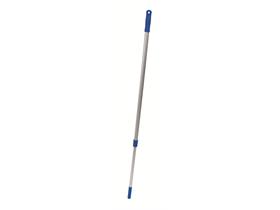 STIEL FUER MOPPHALTER  80 - 160 cm, ø 22 mm, Alu, Griff blau - Scheitlin Papier STIEL FUER MOPPHALTER  80 - 160 cm, ø 22 mm, Alu, Griff blau