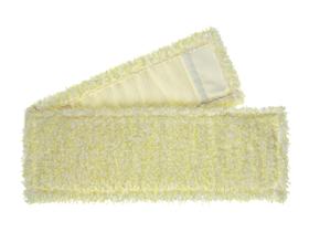 MOPP DRYFIT MEIKO  40 cm, gelb/weiss, 100% Microfaser - Scheitlin Papier MOPP DRYFIT MEIKO  40 cm, gelb/weiss, 100% Microfaser