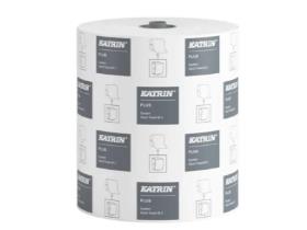 HANDTUCHROLLEN 2-LAGIG KATRIN  M2, 21 cm x 180 lfm, Tissue weiss