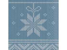 SERVIETTEN TISSUE  33 x 33 cm, "Mick grau-blau"