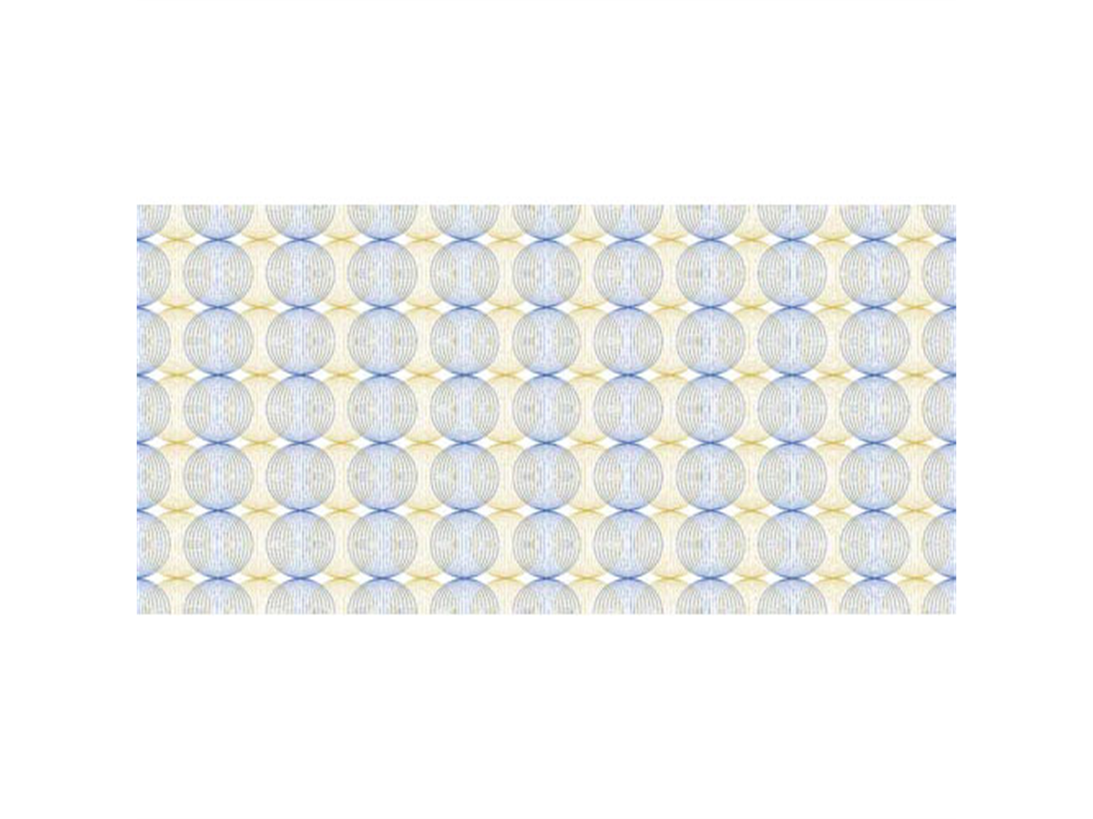TISCHLAEUFER AIRLAID  40 cm breit x 24 lfm., Ludo (blau-gold)