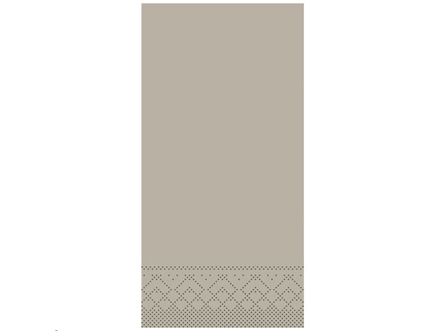 SERVIETTEN TISSUE  33 x 33 cm, UNI, beige-grey