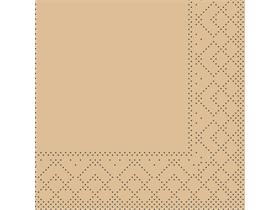 SERVIETTEN TISSUE  20 x 20 cm, UNI, sand - Scheitlin Papier SERVIETTEN TISSUE  20 x 20 cm, UNI, sand