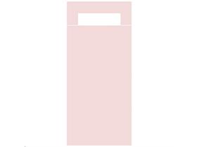 BESTECKTASCHE TISSUE  202 x 85 mm, UNI, altrosa