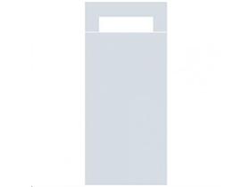 BESTECKTASCHE TISSUE  202 x 85 mm, UNI, perlgrau