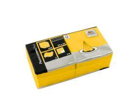SERVIETTEN FASANA  24 x 24 cm, 3-lagig, 1/4 Falz,sonnengelb - Scheitlin Papier SERVIETTEN FASANA  24 x 24 cm, 3-lagig, 1/4 Falz,sonnengelb