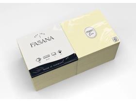 SERVIETTEN FASANA  40 x 40 cm, 3-lagig, 1/4 Falz, crme