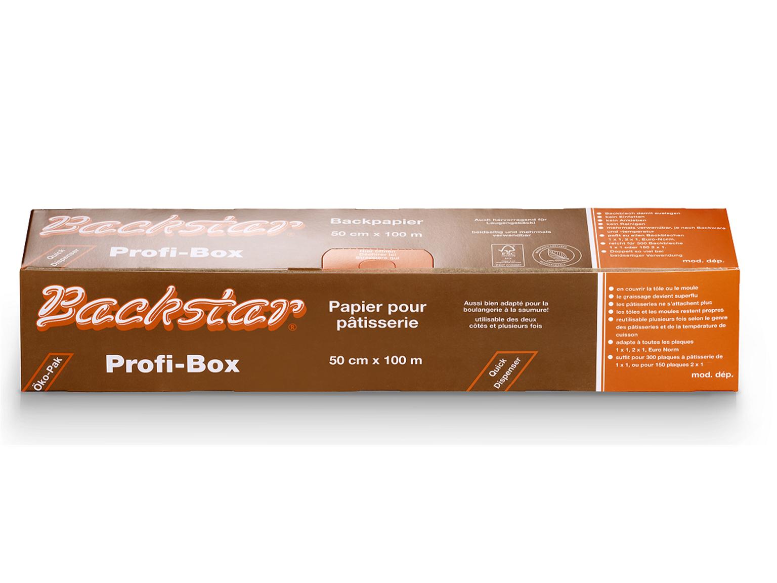 BACKTRENNPAPIER BACKSTAR  50 cm x 100 m, Backstar