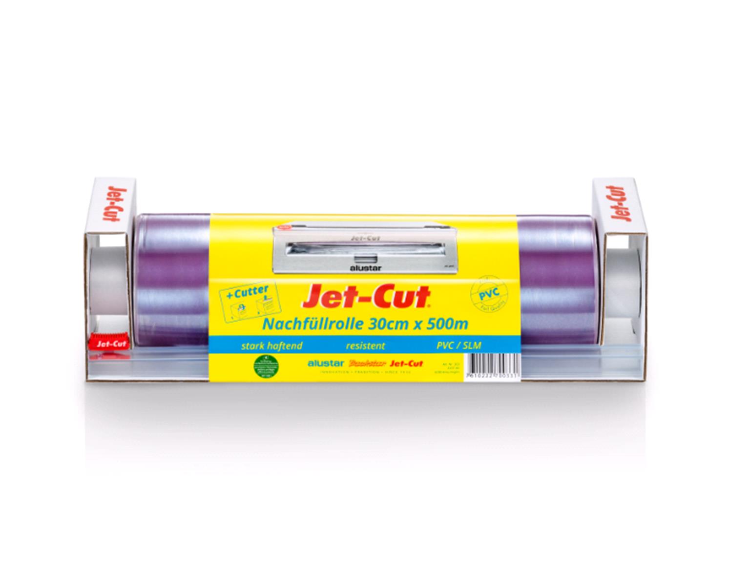 FRISCHHALTEFOLIE JET-CUT NACHFÜLLROLLE  30 cm x 500 m, Jet-Cut PVC Nachfüllrolle