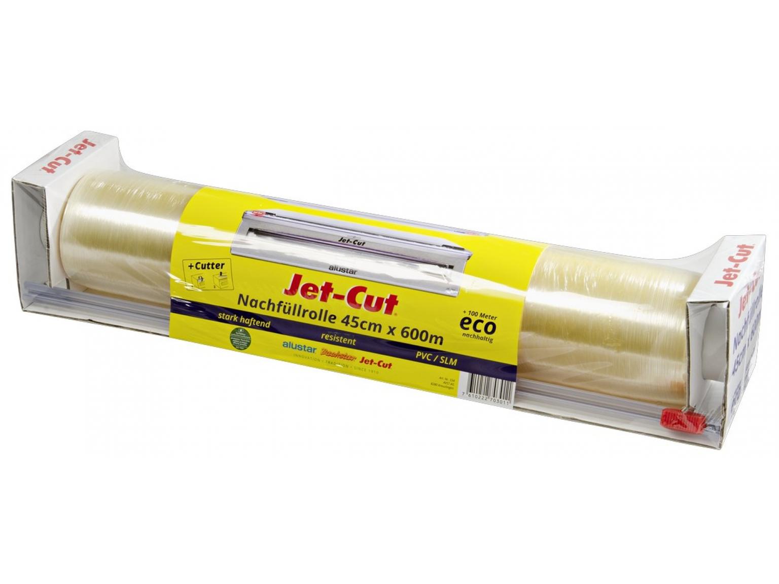 FRISCHHALTEFOLIE JET-CUT ECO  45 cm x 500 m, Jet-Cut PVC Eco