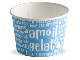 EISBECHER FUNNY  290 cc (ø 94 mm, H: 64 mm), hellblau