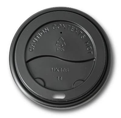 DECKEL ZU KAFFEEBECHER 3DL  schwarz, zu Kaffeebecher 3 dl
