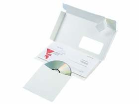 JEWELCASE-VERSAND COLOMPAC  CD-Brief, 223 x 125 x 3 mm Fenster recht