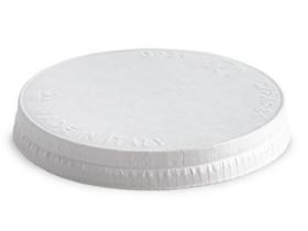 DECKEL ZU EISBECHER  Karton weiss, flach, ø 73 mm - Scheitlin Papier DECKEL ZU EISBECHER  Karton weiss, flach, ø 73 mm