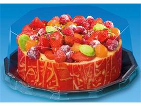 KUCHEN- UND TORTENPLATTE  rund Ø 220 mm - Höhe 15 mm, schwarz - Scheitlin Papier KUCHEN- UND TORTENPLATTE  rund Ø 220 mm - Höhe 15 mm, schwarz