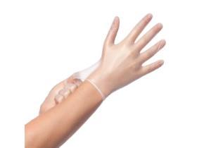 HANDSCHUHE VINYL DUTCHBLUE  transparent, Gr. S, latex- und puderfrei - Scheitlin Papier HANDSCHUHE VINYL DUTCHBLUE  transparent, Gr. S, latex- und puderfrei