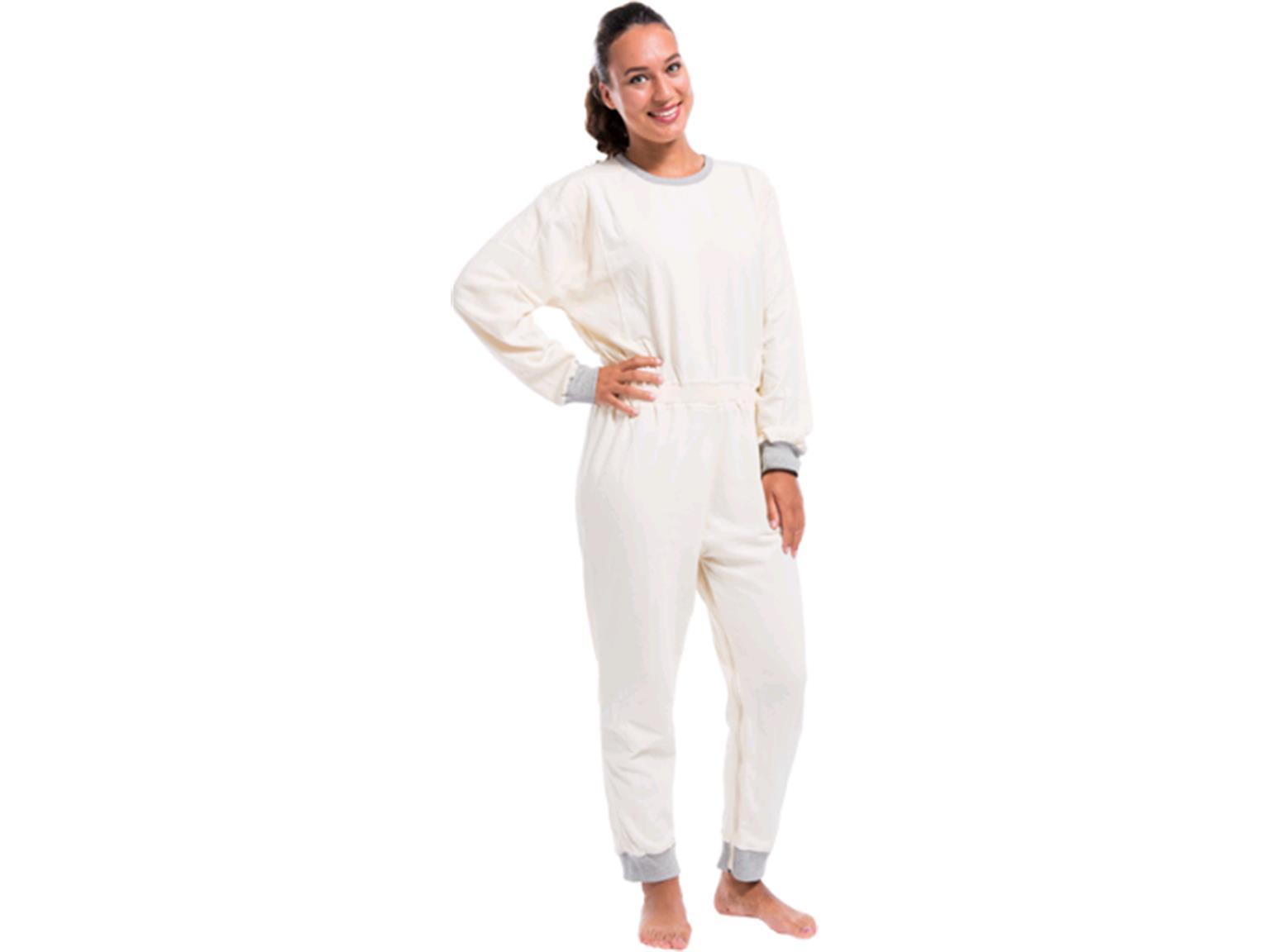 PATIENTENOVERALL LANG DUTCHBLUE  NIGHTIES LANG, Gr. L, gelb