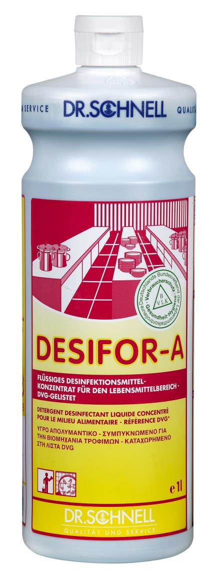 REINIGUNGSMITTEL DR.SCHNELL  DESIFOR-A, 1 Liter Flaschen