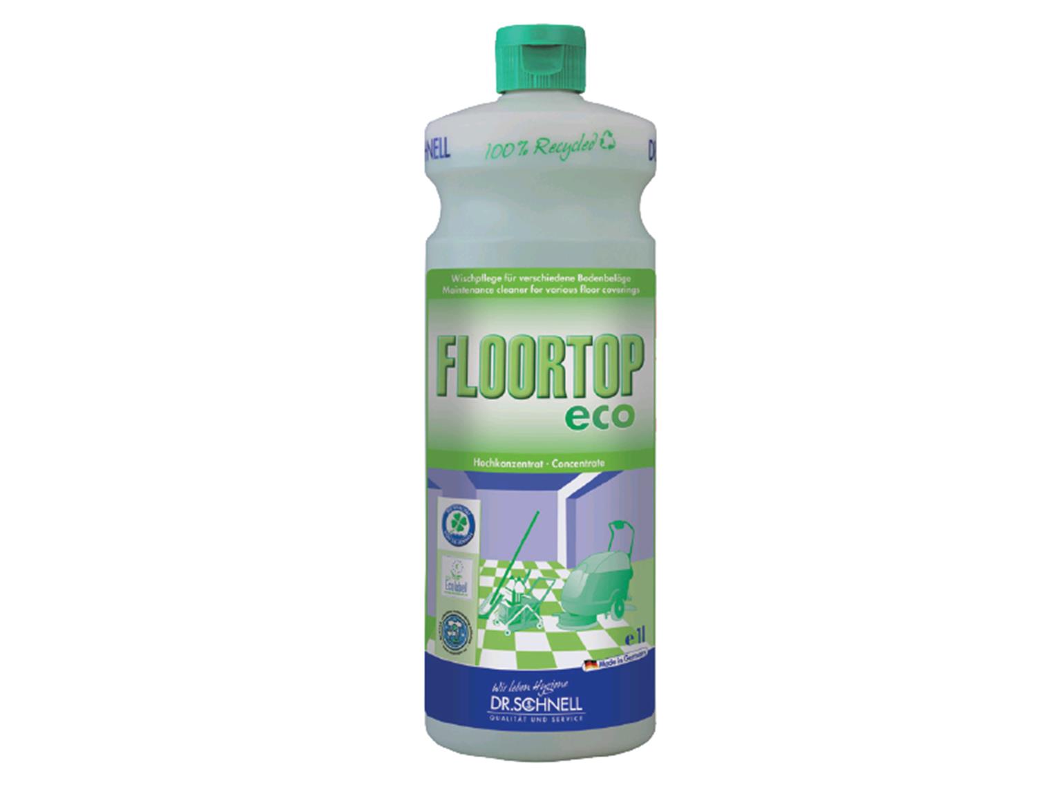 REINIGUNGSMITTEL DR.SCHNELL  Floortop Eco, 1 Liter Flasche