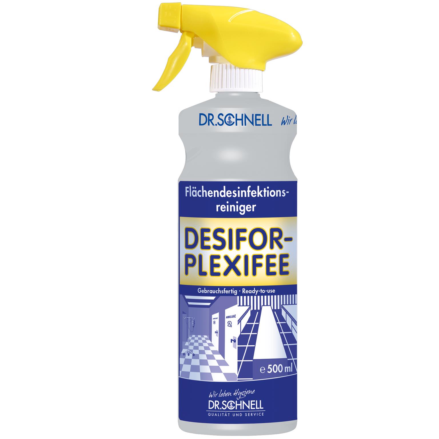 REINIGUNGSMITTEL DR.SCHNELL  DESIFOR-PLEXIFEE, 0.5 Lt.