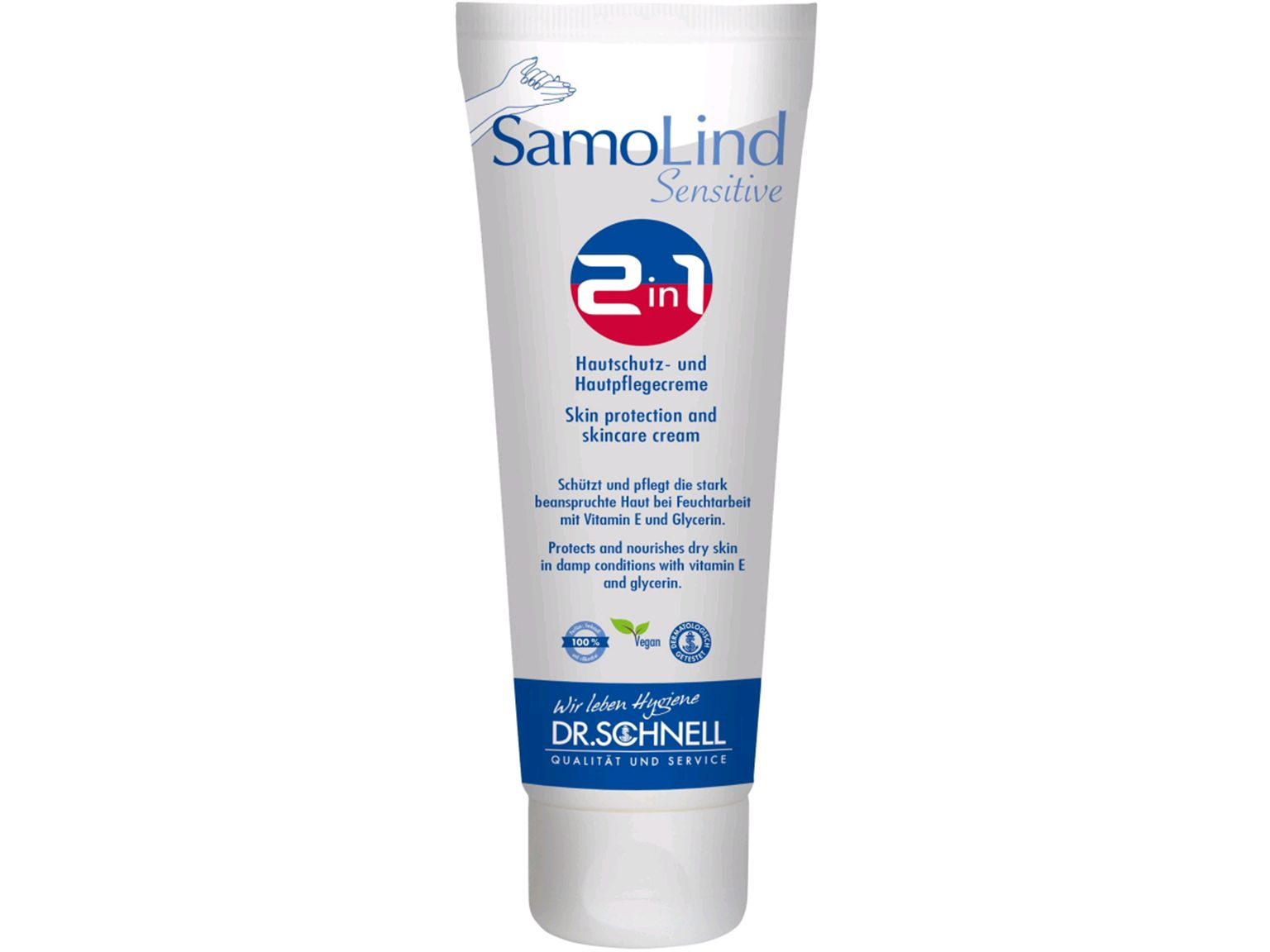 HAENDEREINIGUNG DR.SCHNELL  SamoLind Sensitive, 50 ml Tube, K. à 50
