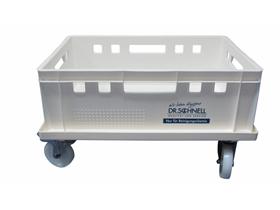 KANISTERROLLWAGEN DR. SCHNELL  2-teilig, Wagen + Wanne, 60 x 40 x 35 cm - Scheitlin Papier KANISTERROLLWAGEN DR. SCHNELL  2-teilig, Wagen + Wanne, 60 x 40 x 35 cm