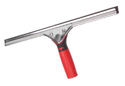 UNGER SANITÄRRAUMREINIGUNG  ErgoTec-Wischer rot, 35cm - SOFT