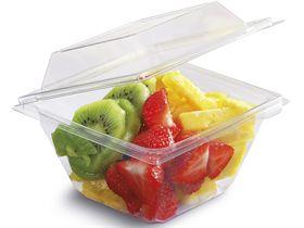 SALATSCHALE GUILLIN  250 ml, eckig, APET, transparent