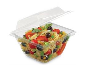 SALATSCHALE GUILLIN  500 ml, eckig, APET, transparent