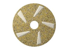 REINIGUNGSPAD FLOORZILLA  15", gelb, Hybrid