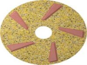 REINIGUNGSPAD FLOORZILLA  17", gelb, Hybrid