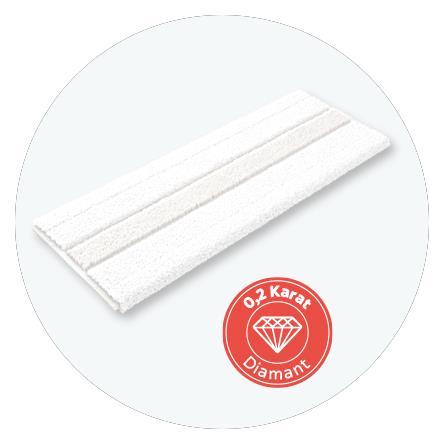 WISCHMOPP FLOORZILLA  Daily Swing, Tasche/Lasche 50 cm, weiss