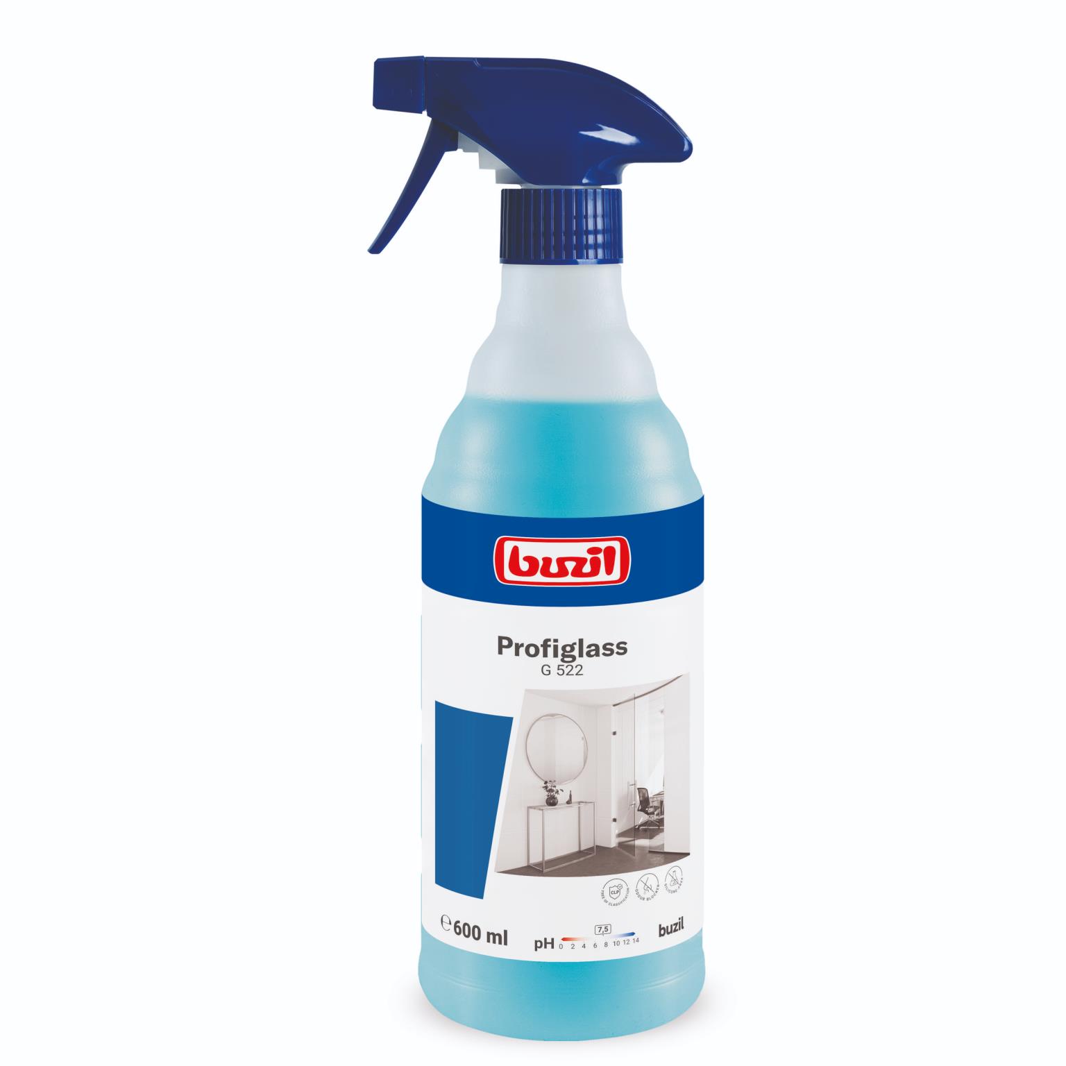 REINIGUNGSMITTEL BUZIL  Profiglass, 600ml Flasche