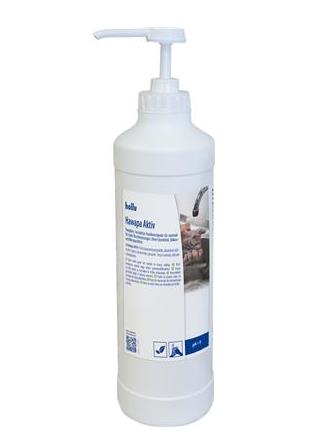 HANDWASCHPASTE HOLLU AKTIV  Pumpspender 1 Liter, pH-Wert hautneutral