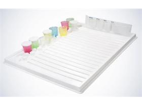 MEDIKAMENTENTABLETT  weiss, 340 x 440 x 15mm, 352g