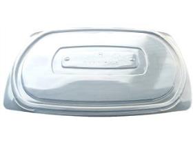 DECKEL ZU MENUESCHALE  PP, flach, zu Menuschale M9000 - Scheitlin Papier DECKEL ZU MENUESCHALE  PP, flach, zu Menuschale M9000