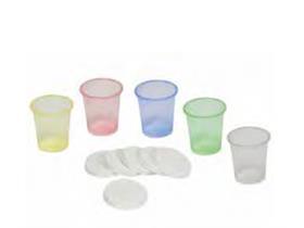 DECKEL FUER MEDIKAMENTEN BECHER  Deckel für Medikamenten Becher - Scheitlin Papier DECKEL FUER MEDIKAMENTEN BECHER  Deckel für Medikamenten Becher