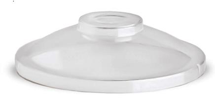 DECKEL ZU DANIELA TRANSPARENT  ø 75 mm, Höhe 20 mm, zu P089