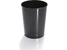 BECHER TUBITO SCHWARZ  150 ml, ø 55 mm Höhe 90 mm, Kunststoff - Scheitlin Papier BECHER TUBITO SCHWARZ  150 ml, ø 55 mm Höhe 90 mm, Kunststoff