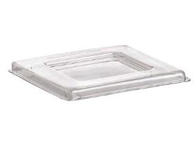 DECKEL CUPIDO TRANSPARENT  50 x 50 mm (passend zu P420T)