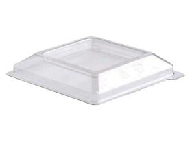 DECKEL CUPIDO TRANSPARENT  50 x 50 x 10  mm (passend zu P420T)