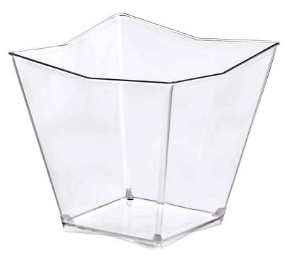 SCHALE DIAMANTE TRANSPARENT  120 ml, 63 x 63 x 65 mm, Kunststoff