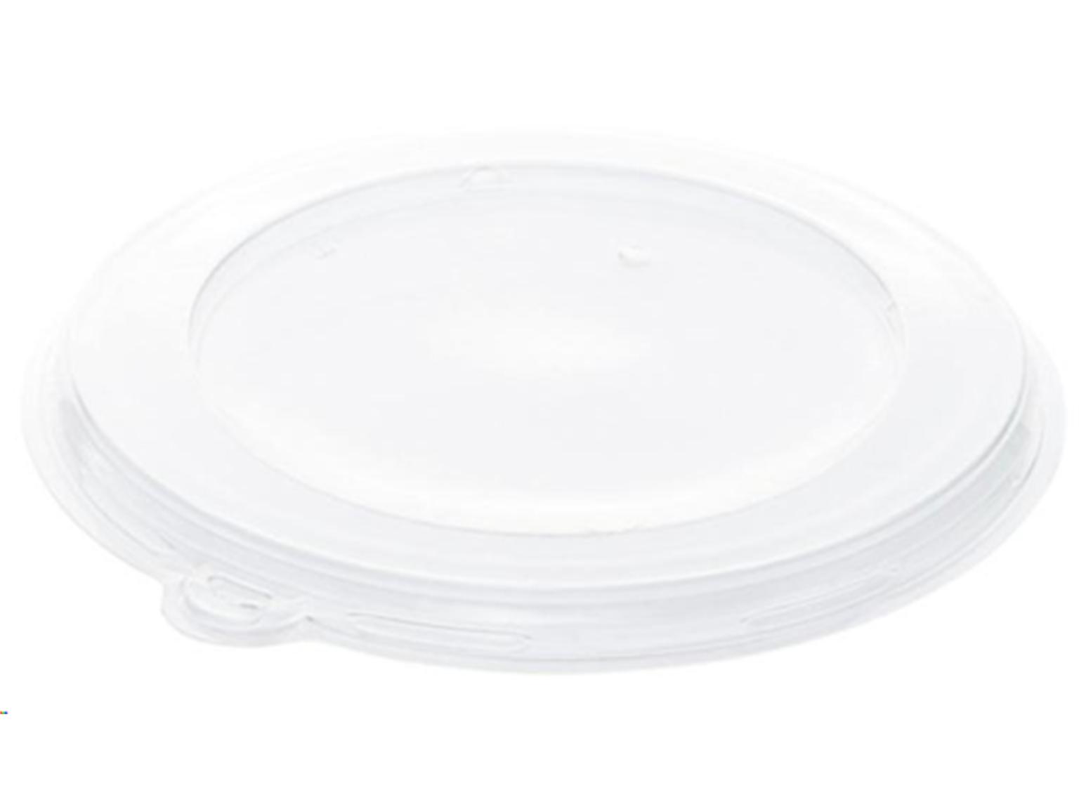 DECKEL ZU SCHALE BAGASSE  passend zu Art. PUL46016, rPET