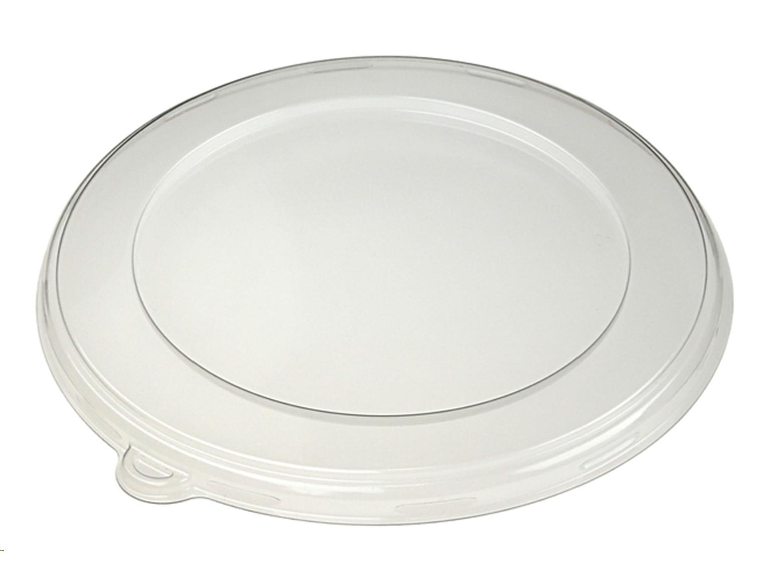 DECKEL ZU SCHALE BAGASSE  passend zu Art. PUL49048, rPET