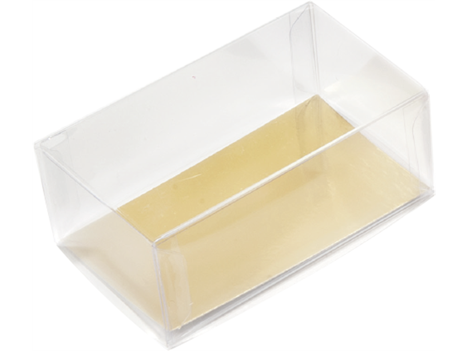 DESSERT-BOX PVC  PVC, Dessert-Box, 120x70/50mm