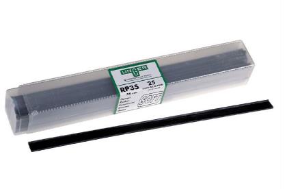 UNGER GLASREINIGUNG  Ersatzgummis, HARD, 35cm, 25 St/Box