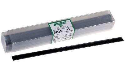 UNGER GLASREINIGUNG  Ersatzgummis, HARD, 45cm, 25 St/Box