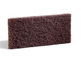 PAD HAND-PAD SCOTCH-BRITE  11.7 x 25.4 mm, Maxi-Pad, braun - Scheitlin Papier PAD HAND-PAD SCOTCH-BRITE  11.7 x 25.4 mm, Maxi-Pad, braun